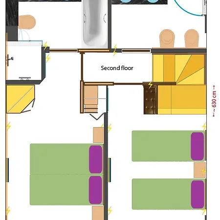Skol 927a - Beachfront Luxury Penthouse Apartamento *